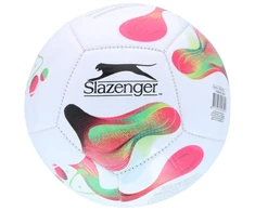 Slazenger - Mini Training Football for Kids 12 Panels Size 2 (Baltas/Rožinė)