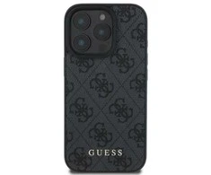 Guess 4G Classic - dėklas skirtas Apple iPhone 16 Pro juodas