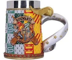 Harry Potter - Golden Snitch 600 ml nerūdijančio plieno puodelis / bakas dovanų dėžutėje
