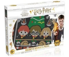 Harry Potter Haris Poteris – dėlionė 1000 elementų dekoratyvinėje dėžutėje (atostogos Hogvartse)