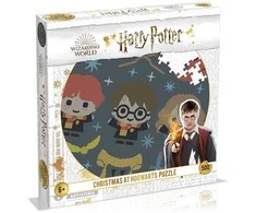 Dėlionė Harry Potter Haris Poteris – galvosūkiai su 500 elementų dekoratyvinėje dėžutėje (Kalėdos Hogvartse)