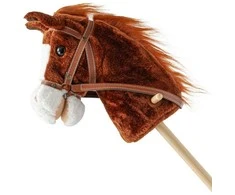 Goodyear Hobby Horse su garsu ir ratais Bruno Baby Mix Brown