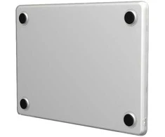 „Incase Edge Hardshell Case“ – dėklas, skirtas „MacBook Air 13 M3“ (2024) / M2 (2022) (skaidrus)