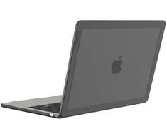 „Incase Edge Hardshell Case“ – dėklas, skirtas „MacBook Air 13 M3“ (2024) / M2 (2022) (juodas)