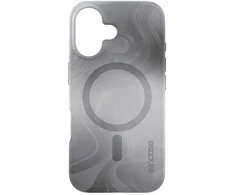 „Incase Halo Case MagSafe“ – „iPhone 16“ („Oil Slick Smoke“) dėklas
