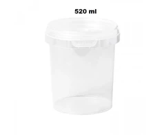 Indas 520ml su dangteliu (380 vnt. komplektas)