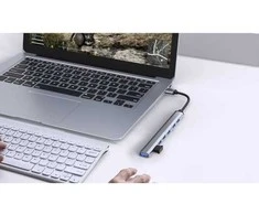 Iso Trade HUB USB- 1 port 3.2 + 6 jungtys 2.0 Izoxis 24374