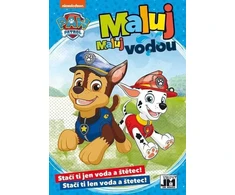 Jiri Models A5 Paint with water Paw Patrol coloring