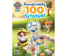 Jiri Models Coloring book and 100 Paw Patrol tattoos