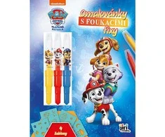 Jiri Models Coloring book with blowing markers Paw Patrol