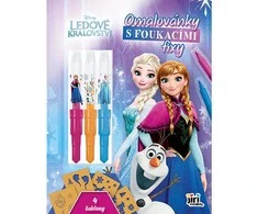 Jiri Models Coloring book with felt-tip pens Frozen