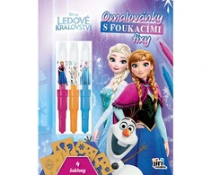 Jiri Models Coloring book with felt-tip pens Frozen