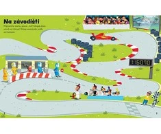 Jiri Models Lipdukų knyga „Automobiliai“