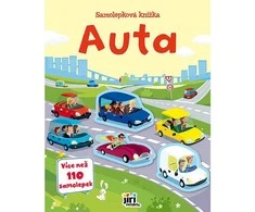 Jiri Models Lipdukų knyga „Automobiliai“
