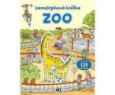 Jiri Models Lipdukų knyga „Zoologijos sodas“