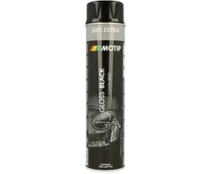 MOTIP Dažai juodi blizgantys 600ml