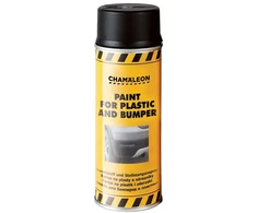 Juodi dažai plastikui ir bamperiui aerozoliniai 0.4L CHAMAELEON