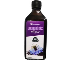 KANAPŪKIS Juodgrūdės aliejus 250 ml