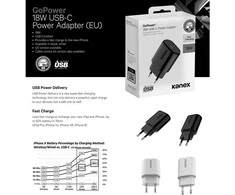 Kanex Premium USB-C greitasis įkroviklis su PPS EU