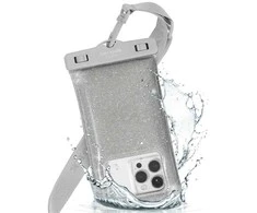Case-Mate Kate Spade New York Atsparus vandeniui plaukiojantis maišelis – vandeniui atsparus dėklas išmaniesiems telefonams iki 6,7 (That Sparkle)