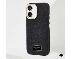 Kate Spade New York Crystal Pave MagSafe – dėklas, skirtas iPhone 16 (Nightfall)