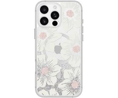 Kate Spade New York Liquid Glitter MagSafe – dėklas, skirtas iPhone 16 Pro Max (Hollyhock)