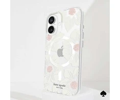 Kate Spade New York Protective MagSafe – dėklas, skirtas iPhone 16 (Hollyhock Floral)