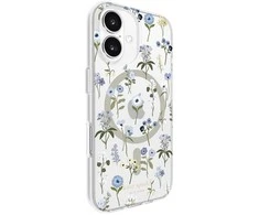 Kate Spade New York Protective MagSafe – dėklas, skirtas iPhone 16 (Precious Bloom)