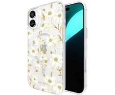 York Kate Spade Niujorko apsauginiai brangakmeniai „MagSafe“ – „iPhone 16 Plus“ dėklas („Sunshine Floral“)