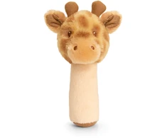 Keel Toys Pliušinis barškutis - žirafa, 14 cm