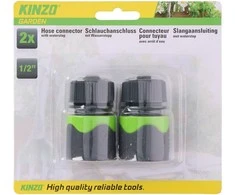Kinzo - 1/2 sodo žarnų jungčių rinkinys (2 vnt.)