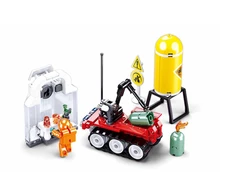 Konstruktorius Sluban gaisrininkų robotas-gręžtuvas, 130 det.