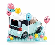 Konstruktorius Sluban - MiniQ mini automobilis, 236 det.