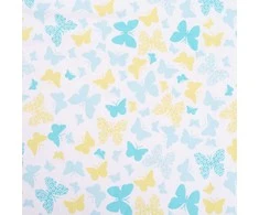 Kūdikio antklodė su užpildu New Baby mėlyna 80x102 cm