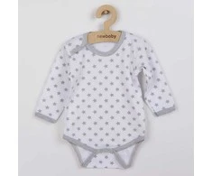 Kūdikio kėbulas New Baby Classic II pilkas su žvaigždutėmis, 86 (12-18m), 86 (12-18m) dydis