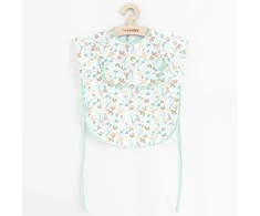 Kūdikio prijuostė su antkrūtiniu New Baby 42x35 žalia