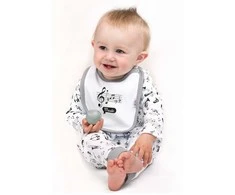 Kūdikių kombinezonas ilgomis rankovėmis New Baby Music, 86 (12-18m), 86 (12-18m) dydis