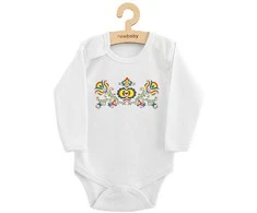 Kūdikių kombinezonas su raštu New Baby Folk Pattern, 86 (12-18m)
