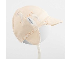 Kūdikių medvilninė kepurė su gobtuvu New Baby Goose, 56/62