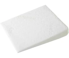 Kūdikių pagalvė - pleištinė New Baby BASIC 30x37 cm vežimėliui balta
