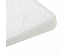 Kūdikių pagalvė - pleištinė New Baby BASIC 30x37 cm vežimėliui balta