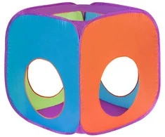 Kūdikių palapinė Baby Mix 3in1 oranžinė-mėlyna