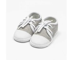Kūdikių sportbačiai New Baby džinsai pilki 3-6 m, dydis 3-6 m, 3-6 m
