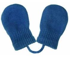 Kūdikių žieminės pirštinės New Baby navy, dydis 56 (0-3m), 56 (0-3m)