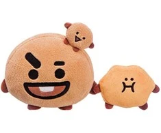 Line Friends BT21 - pliušinis talismanas 20 cm SHOOKY