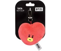 Line Friends BT21 - TATA pliušinis raktų pakabukas