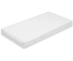 Lovytės čiužinys New Baby STANDARD 80x40x8 cm kokoso putos-kokoso baltas