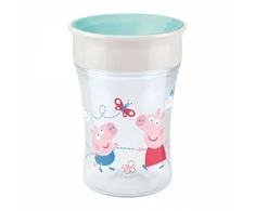 Magic NUK 360° kūdikio puodelis Peppa Pig (8+ m.)