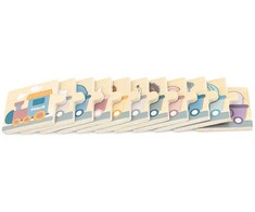 Dėlionė „Viga Polarb“ mediniai skaitiniai galvosūkiai Montessori numeriai