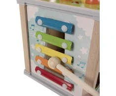ISO TRADE Medinis edukacinis kubas - Kruzzel sorter 22566, 5-in-1
